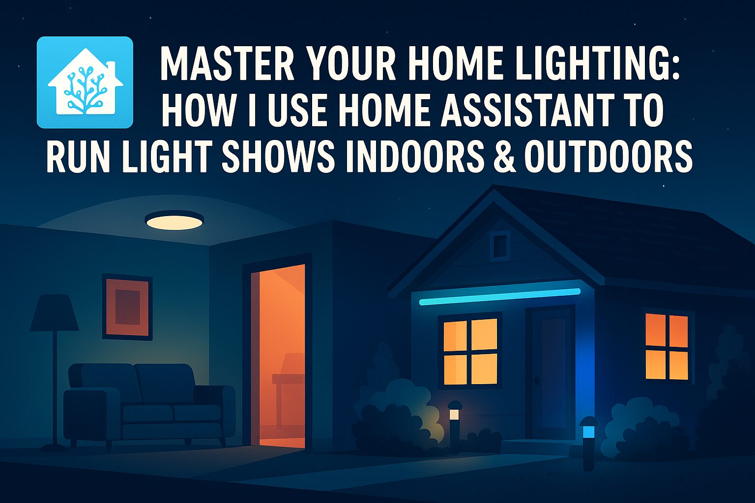 Master Your Home Lighting: How I Use Home Assistant to Run Light Shows Indoors & Outdoors